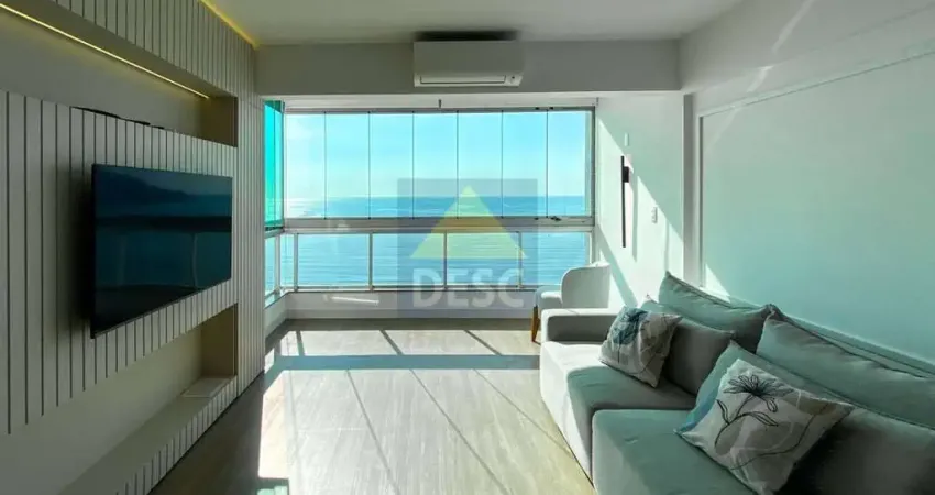 Aparamento frente mar mobiliado com duas suítes à venda no Ed. Guanabara em Balneário Camboriú
