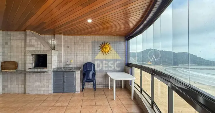 Apartamento frente mar com 3 dormitórios à venda o ed. real park em balneário camboriú