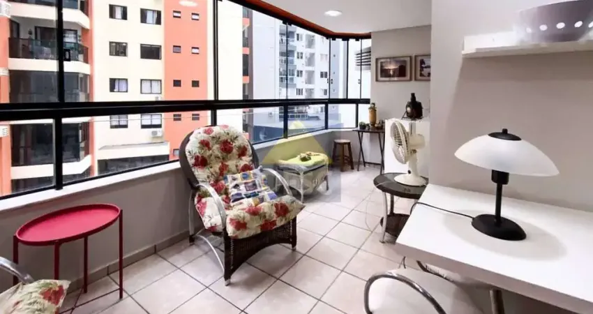 Apartamento quadra mar mobiliado com 3 dormitórios à venda no ed. morro dos ventos em balneário camboriú