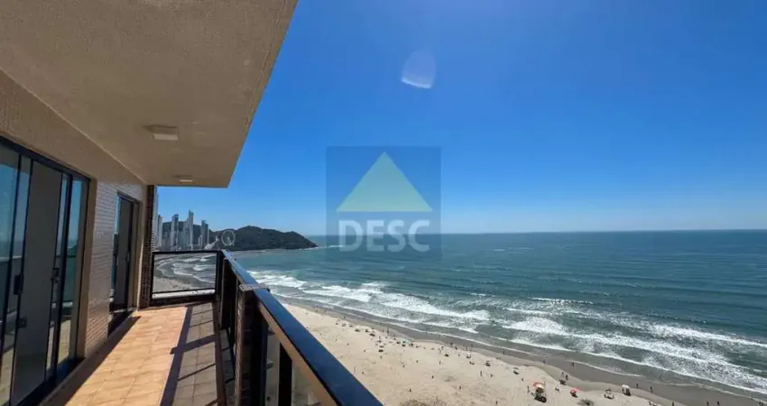 Apartamento frente mar com 3 suítes à venda no ed. concorde em balneário