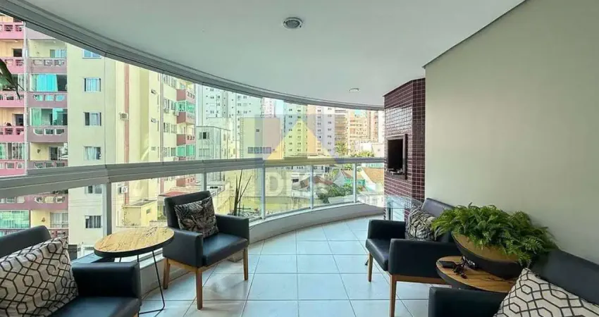 Apartamento mobiliado com 2 suítes à venda no ed. ametista em balneário camboriú