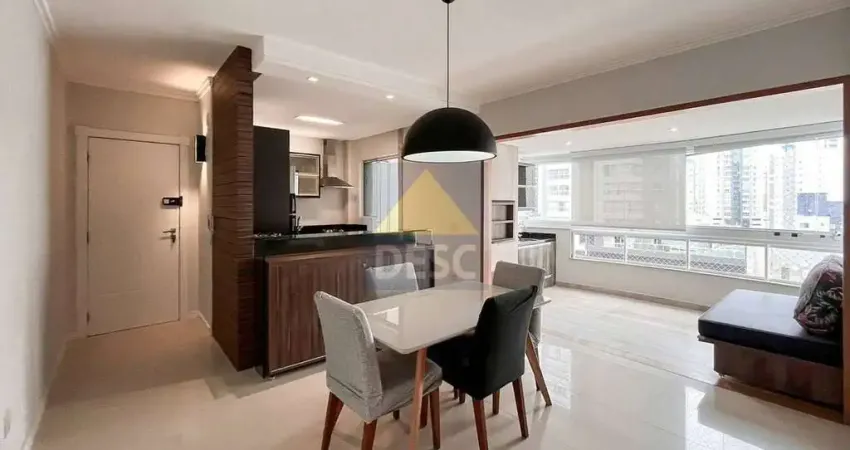 Apartamento mobiliado com 3 dormitórios à venda no centro de balneário camboriú