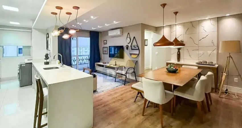 Apartamento mobiliado com 2 dormitórios para alugar no centro/sul de balneário camboriú