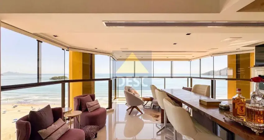 Apartamento frente mar mobiliado à venda no centro de balneário camboriú