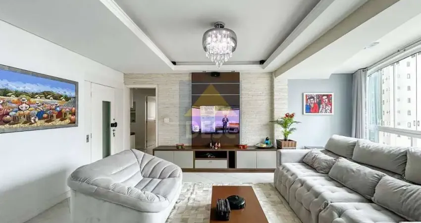 Apartamento quadra mar mobiliado com 3 suítes à venda no centro/sul de balneário camboriú