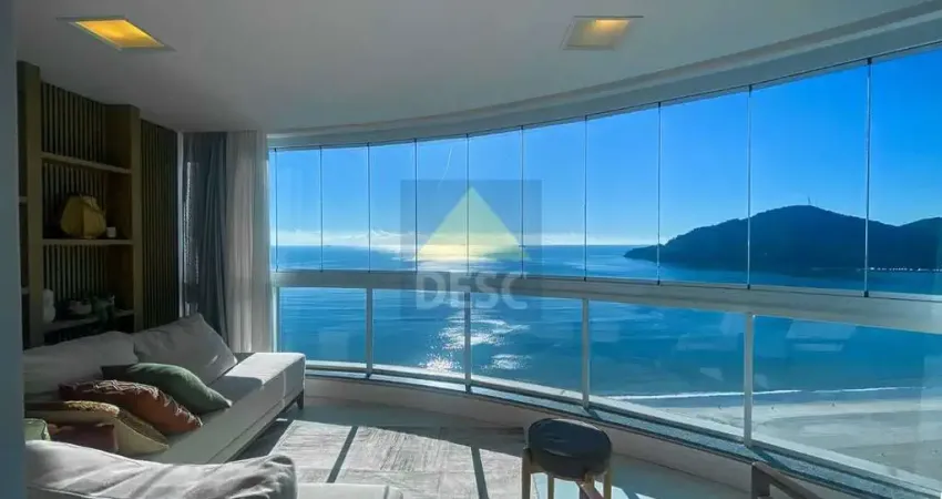 Apartamento mobiliado frente mar para locação anual em balneário camboriú
