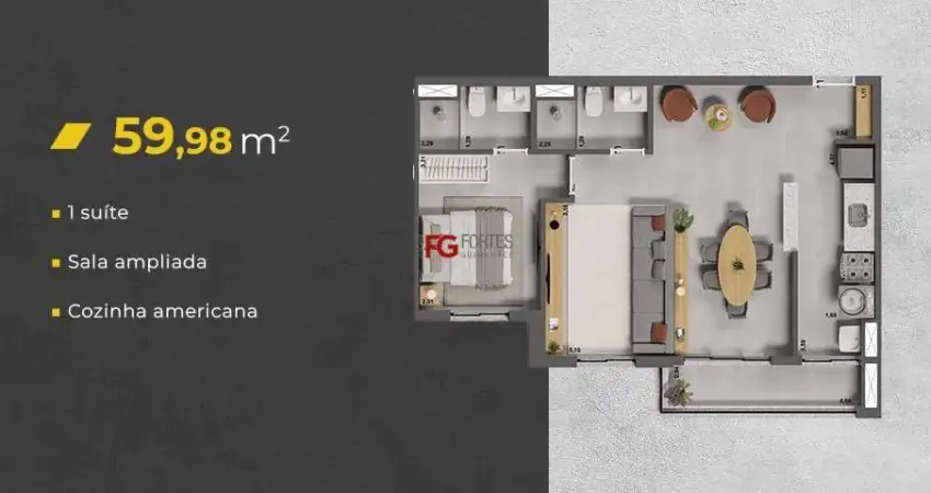 Apartamento com 2 quartos à venda no Quinta da Primavera, Ribeirão Preto 