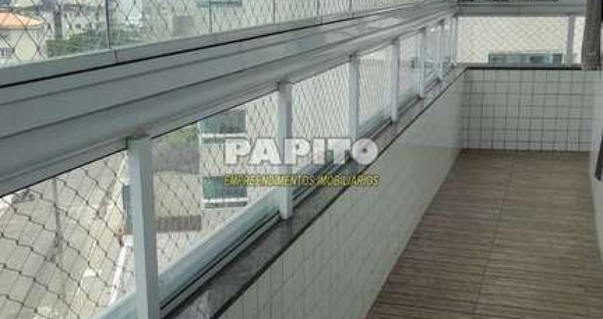 Apartamento com 3 dorms, Caiçara, Praia Grande - R$ 650 mil, Cod: 60013327