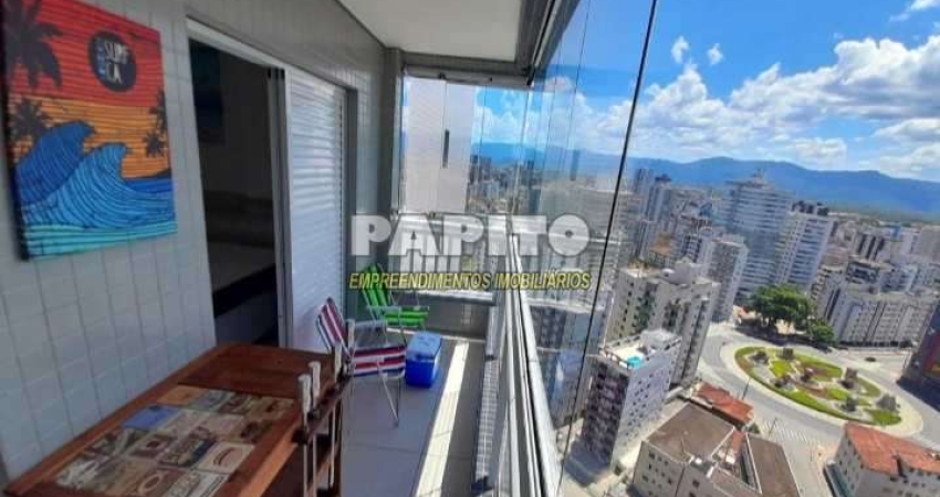 Flat com 1 dorm, Boqueirão, Praia Grande - R$ 350 mil, Cod: 60012165