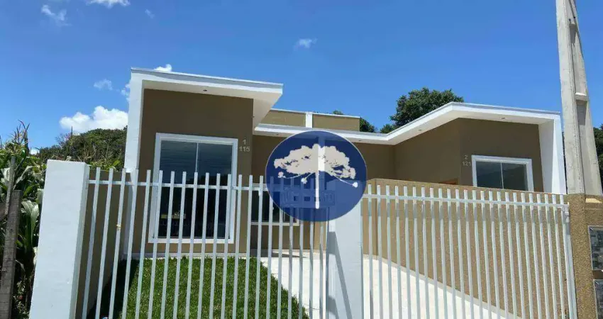 Casa  2 dormitórios , 63 m²  R$ 415.000,00 - Capela Velha - Araucária/PR
