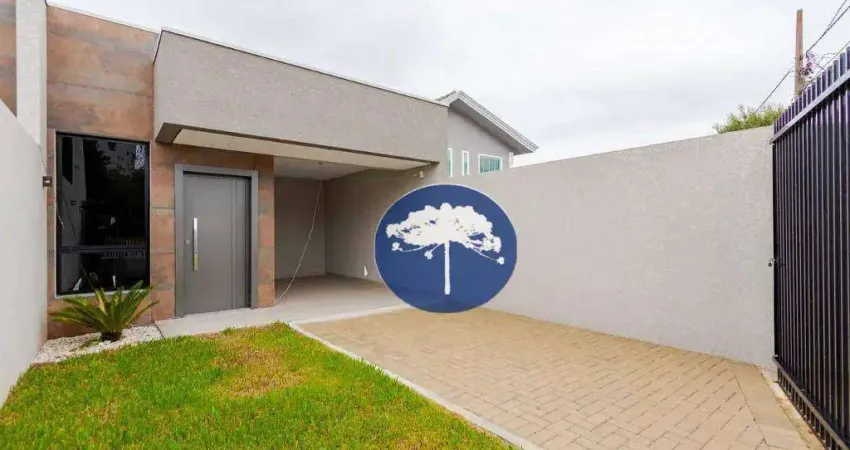 Lindas casas com 3 dormitórios à venda, 107 m² por R$ 690.000 cada, no Vila Nova - Araucária/PR