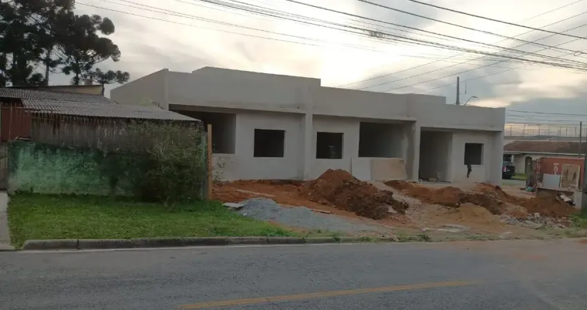 Casa com 2  quartos, 59 m²  em terreno de 100m² - R$ 390.000 - Tindiquera - Araucária/PR