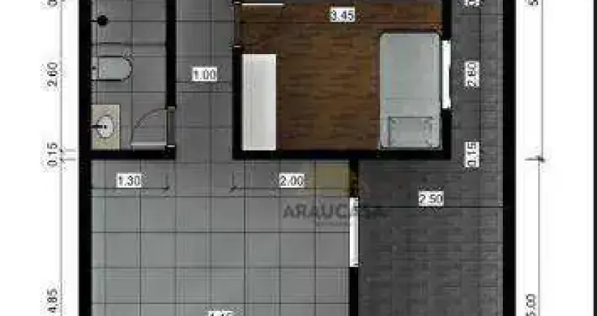 Casa com 3 dormitórios à venda, 72 m² por R$ 460.000,00 - Estados - Fazenda Rio Grande/PR