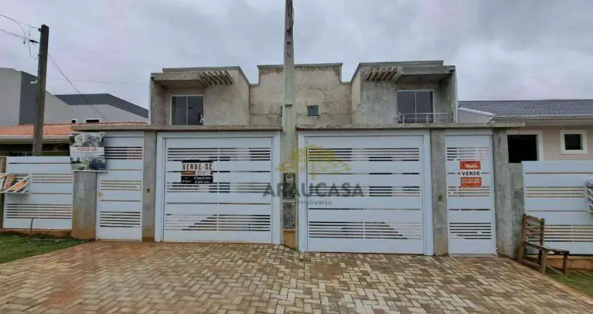 Sobrado com 3 dormitórios à venda, 120 m² por r$ 750.000,00 - porto das laranjeiras - araucária/pr