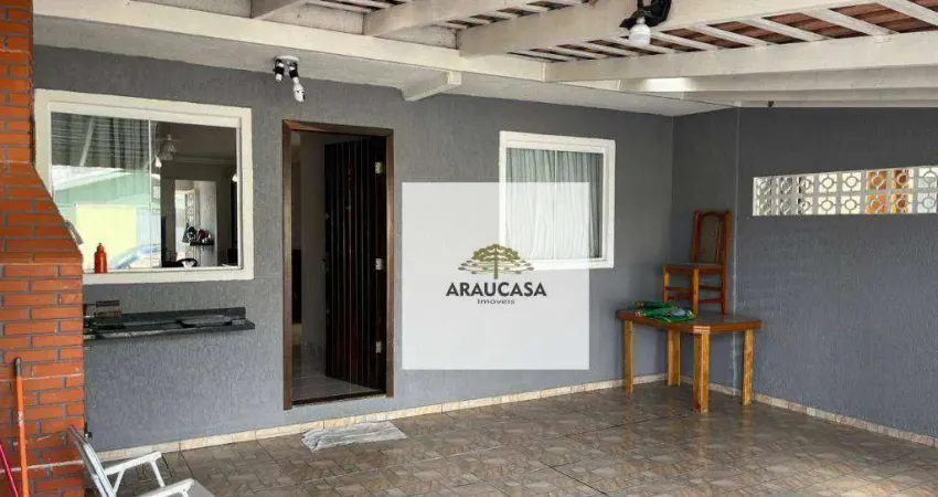 Casa com 3 dormitórios à venda  por r$ 390.000 - iguaçu - araucária/pr
