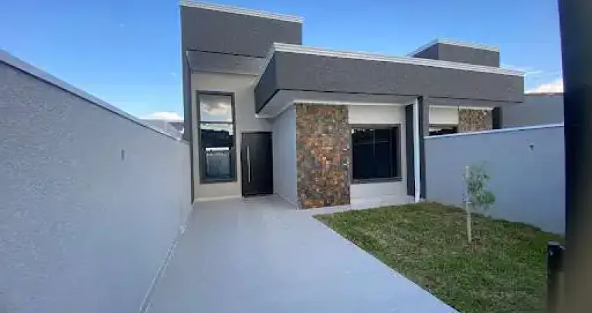 Casa com piscina - 3 dormitórios sendo 1 suíte - r$ 480.000 - nações - fazenda rio grande/pr
