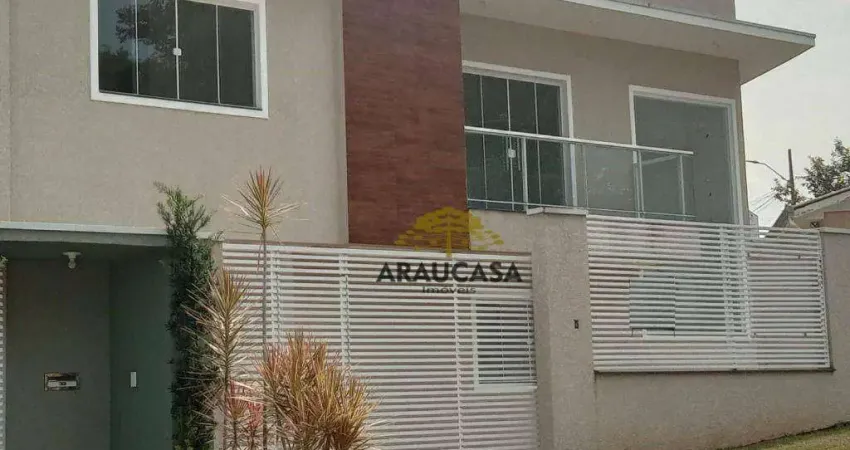 Sobrado com 3 dormitórios à venda, 158 m² por r$ 950.000,00 - centro - araucária/pr