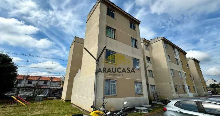 Apartamento com 2 dormitórios à venda, 48 m² por r$ 200.000,00 - ganchinho - curitiba/pr