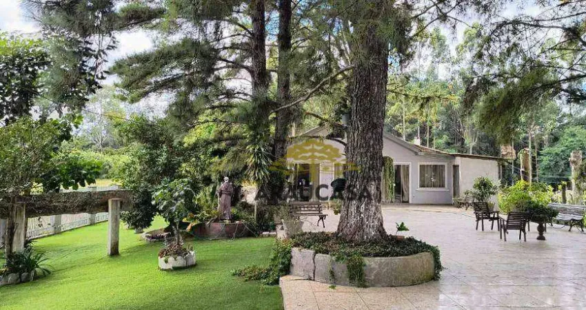 Chácara com 6 dormitórios à venda, 9000 m² por r$ 1.300.000,00 - zona rural - contenda/pr