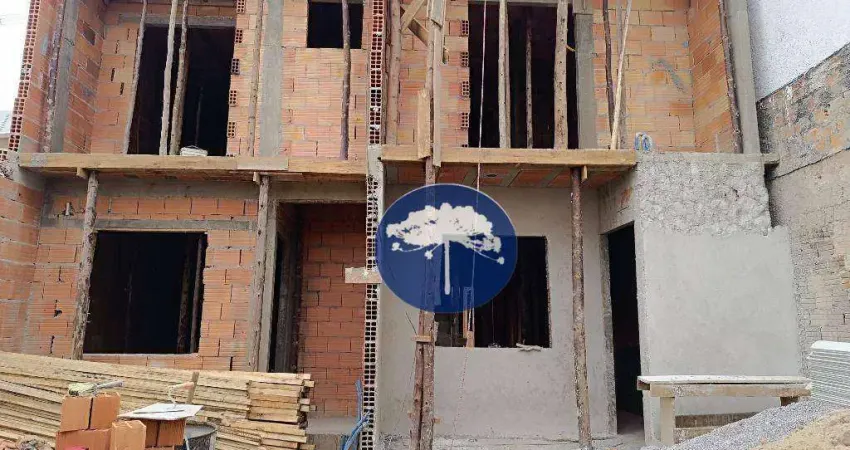 Sobrado com 3 dormitórios à venda, 85 m² por r$ 350.000,00 - tatuquara - curitiba/pr