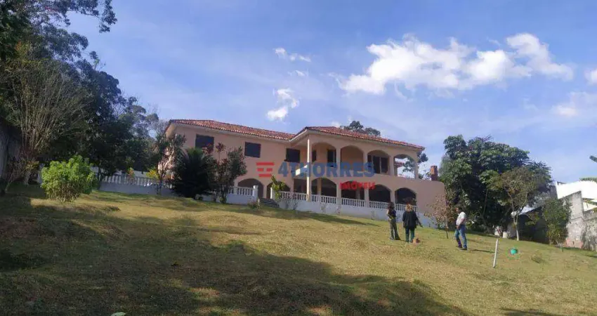 Casa com 3 dormitórios para alugar, 450 m² por r$ 20.435,00/mês - paisagem renoir - cotia/sp