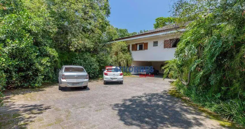 Casa com 6 dormitórios à venda, 721 m² por r$ 5.300.000,00 - parque silvino pereira - cotia/sp
