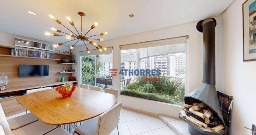 Apartamento Duplex com 3 dormitórios à venda, 123 m² por R$ 795.000,00 - Real Parque - São Paulo/SP