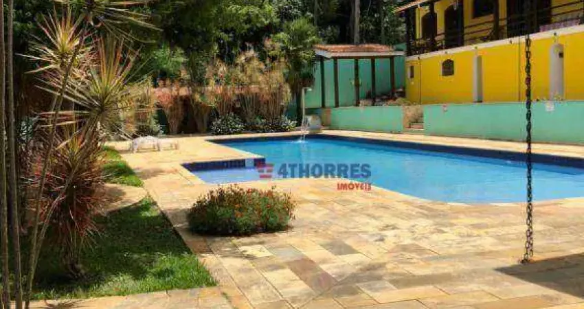 Chácara com 5 dormitórios, 7480 m² - venda por r$ 2.500.000,00 ou aluguel por r$ 20.438,63/mês - caioçara - jarinu/sp