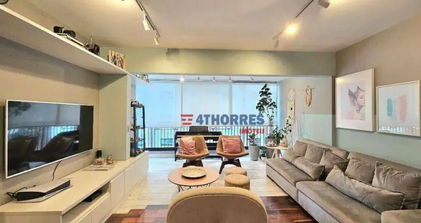 Apartamento com 3 dormitórios à venda, 98 m² - moema - são paulo/sp