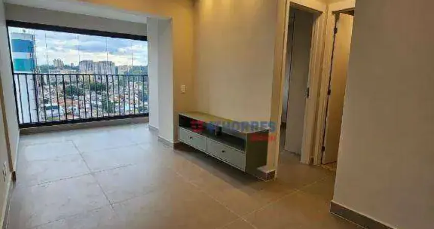 Apartamento com 1 dormitório para alugar, 45 m² com vaga, por r$ 3.790/mês - vila sônia - são paulo/sp