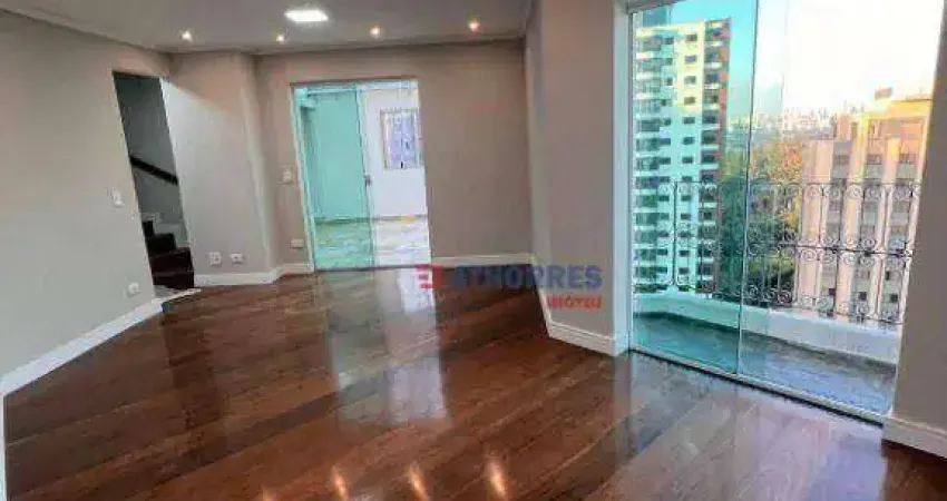 Cobertura com 2 dormitórios à venda, 123 m² por r$ 947.000 - vila indiana - são paulo/sp