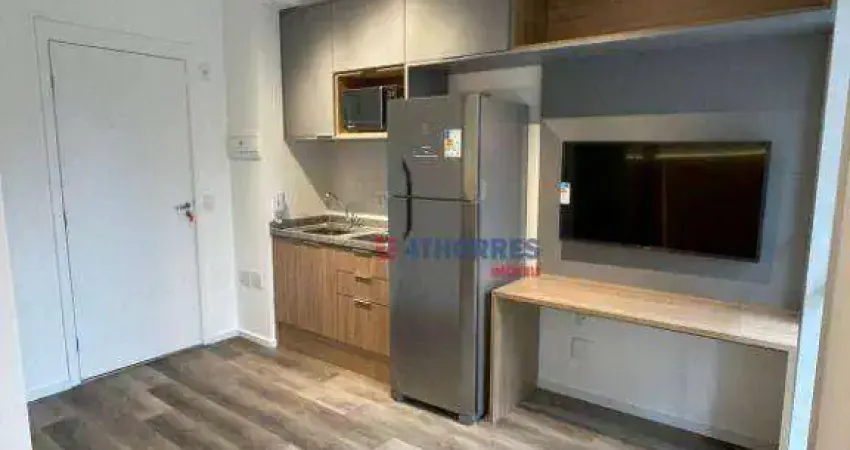 Apartamento com 1 dormitório, 24 m² - venda por r$ 550.000,00 ou aluguel por r$ 4.500,00/mês - vila olímpia - são paulo/sp