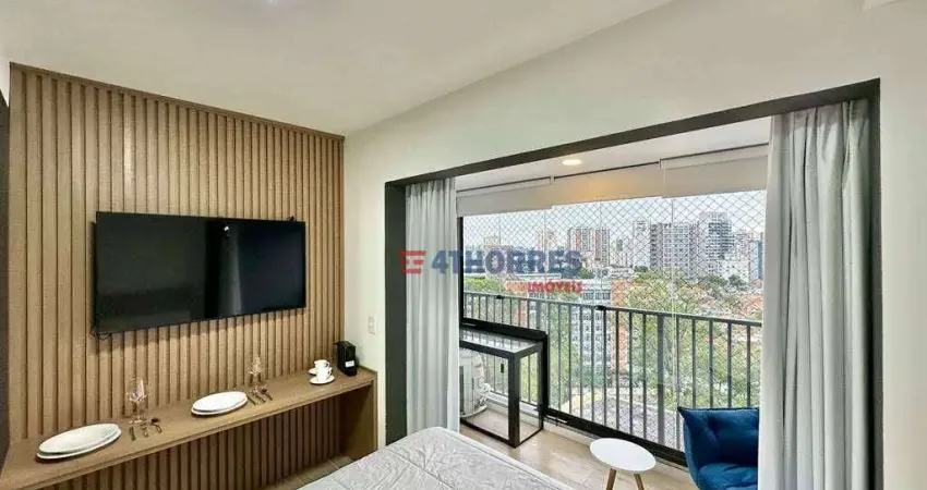 Apartamento com 1 dormitório à venda, 22 m² por r$ 550.000,00 - vila mariana - são paulo/sp