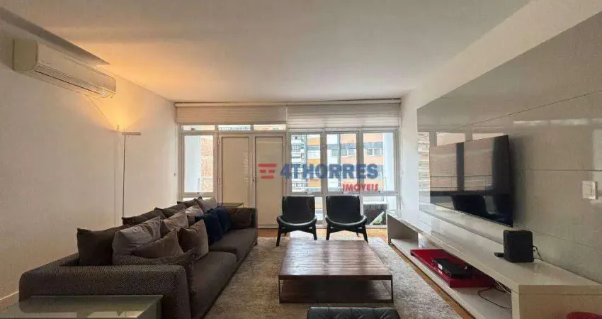 Apartamento com 2 dormitórios para alugar, 118 m² por r$ 14.913,00/mês - itaim bibi - são paulo/sp