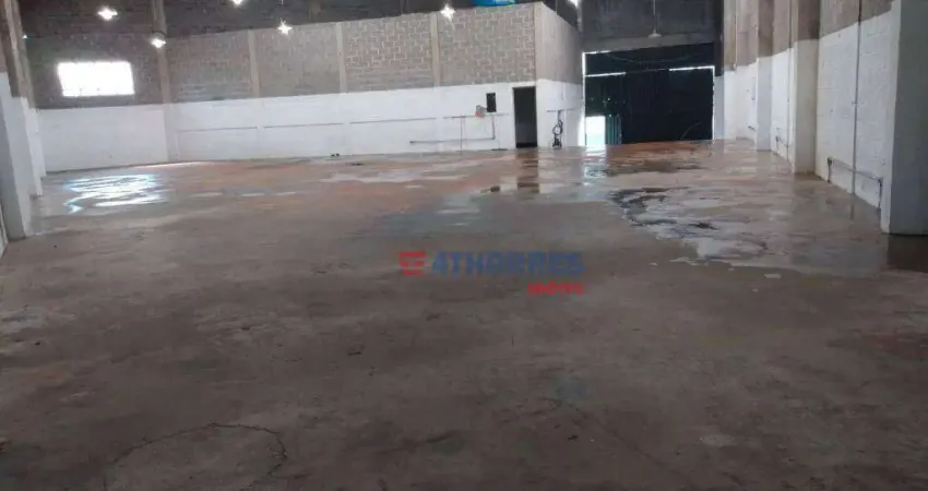 Galpão para alugar, 1478 m² por r$ 14.350/mês - chácaras marco - barueri/sp