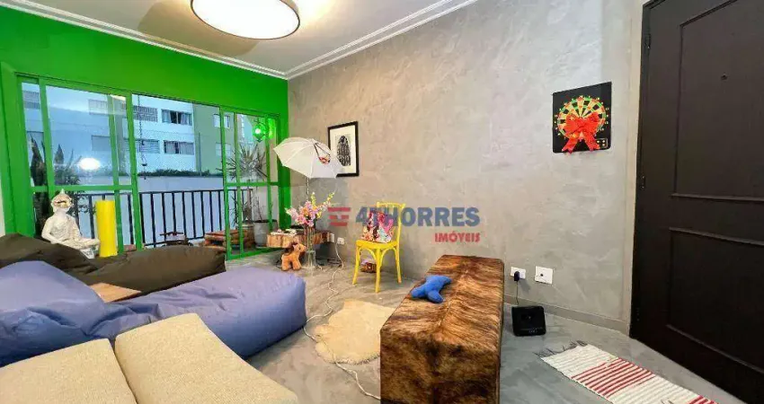 Apartamento com 3 dormitórios à venda, 140 m² por r$ 2.042.000,00 - pinheiros - são paulo/sp