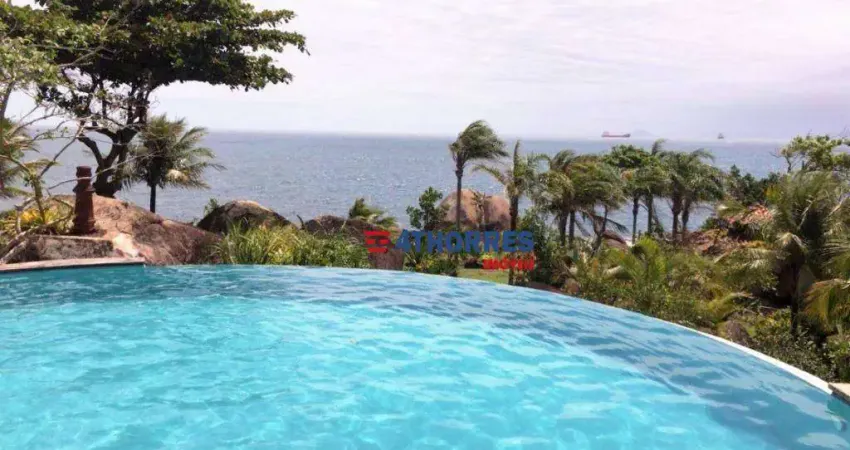 CASA COSTEIRA ILHABELA Casa com 5 quartos à venda, 600 m² por R$ 12.000.000 - Ponta da Sela - Ilhabela/SP