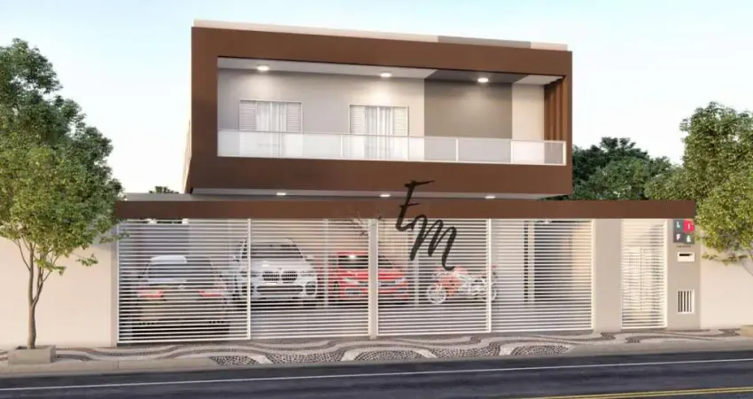 Casa com 2 dormitórios à venda, 60 m² por R$ 390.000,00 - Sítio do Campo - Praia Grande/SP