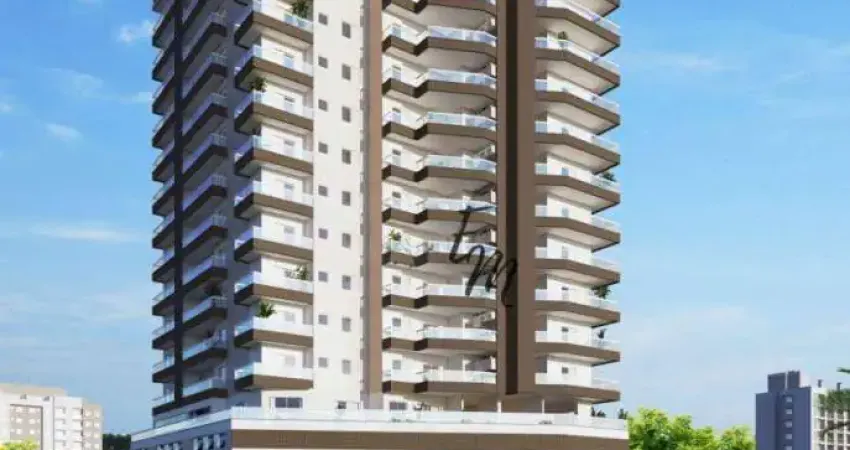 Apartamento com 1 dormitório à venda, 50 m² por R$ 385.000,00 - Jardim Real - Praia Grande/SP