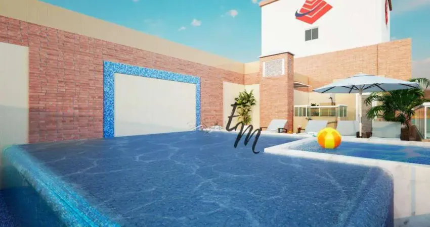 Apartamento de Medio Padrão em Construção Em São Vicente