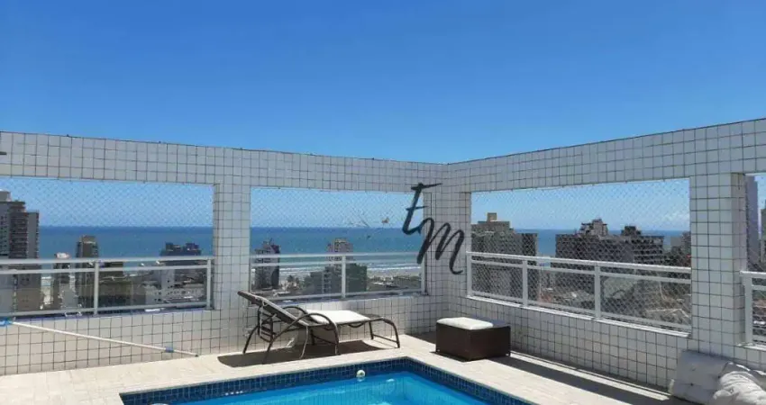 Cobertura com 3 dormitórios à venda, 282 m² por R$ 2.000.000,00 - Canto do Forte - Praia Grande/SP