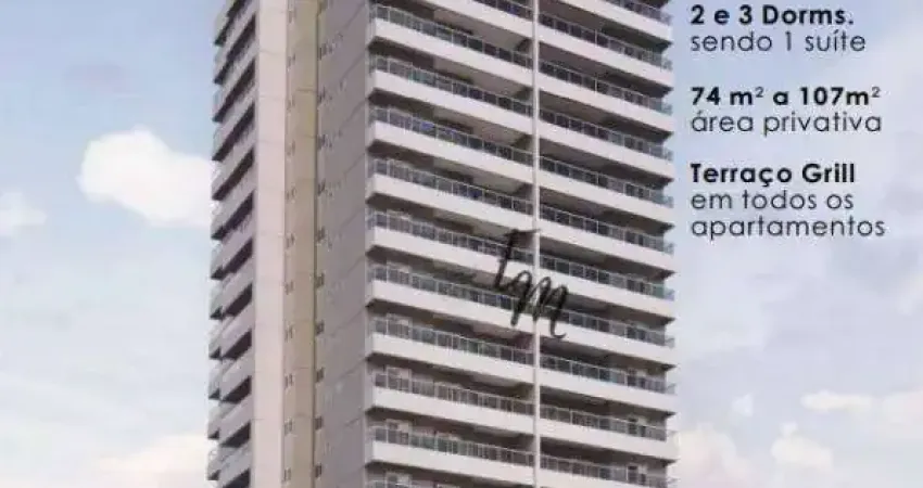 Apartamento Lançamento em Janeiro de 2025 na Aviação - Praia Grande - São Paulo