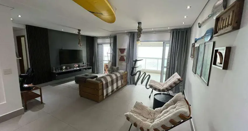 Apartamento com 3 dormitórios à venda, 80 m² por R$ 1.300.000,00 - Boqueirão - Praia Grande/SP