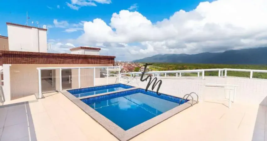 Apartamento com 2 dormitórios à venda, 57 m² por R$ 280.000,00 - Caiçara - Praia Grande/SP
