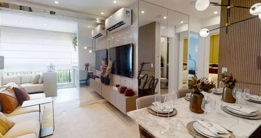 Apartamento com 2 quartos (1 suíte) à venda, 67 m² por R$ 843.377 - Chácara Klabin - São Paulo/SP