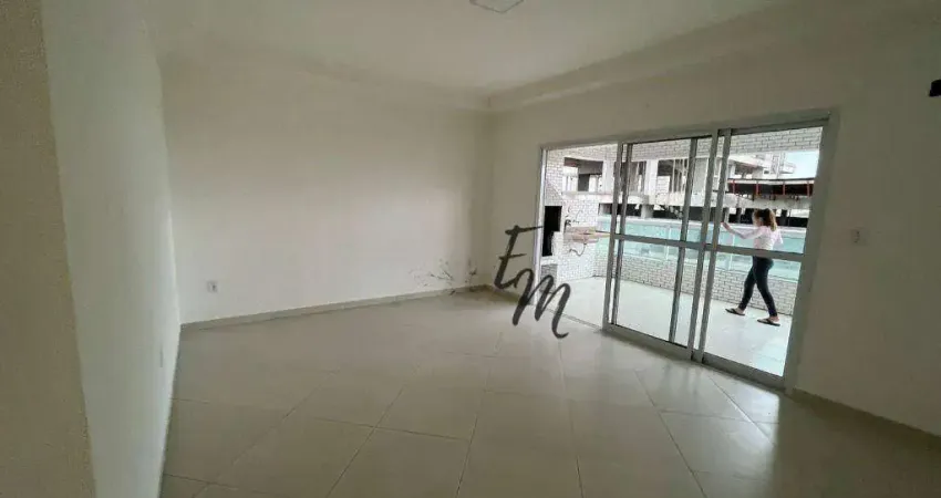 Apartamento com 3 dormitórios à venda, 131 m² por R$ 480.000,00 - Vila Guilhermina - Praia Grande/SP