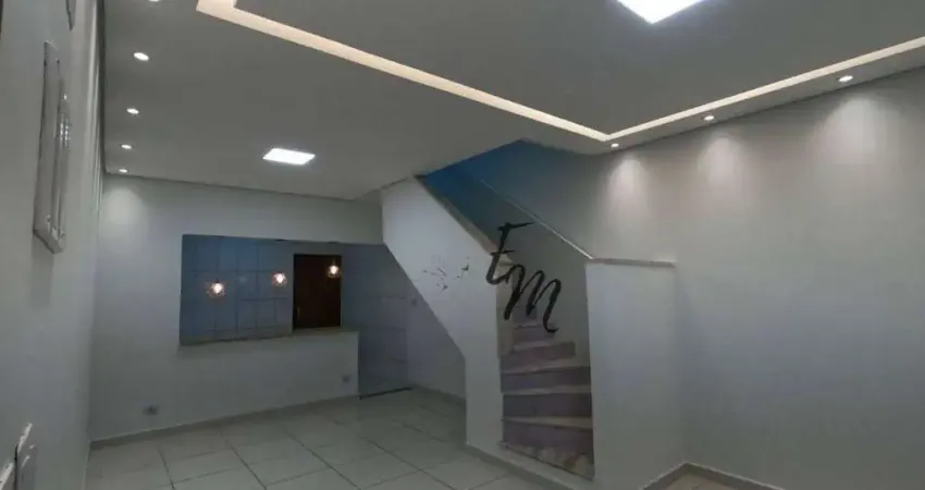 Sobrado com 2 dormitórios à venda, 147 m² por R$ 450.000,00 - Tupi - Praia Grande/SP