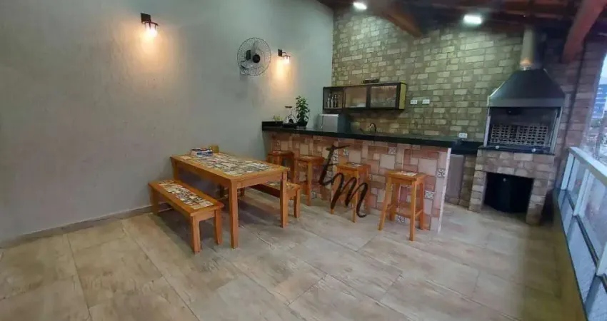 Sobrado com 3 dormitórios à venda, 141 m² por R$ 680.000,00 - Canto do Forte - Praia Grande/SP