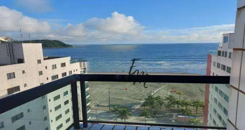 Vista Mar no Canto do Forte Linda Cobertura com 4 dormitórios à venda, 158 m² por R$ 900.000 - Canto do Forte - Praia Grande/SP