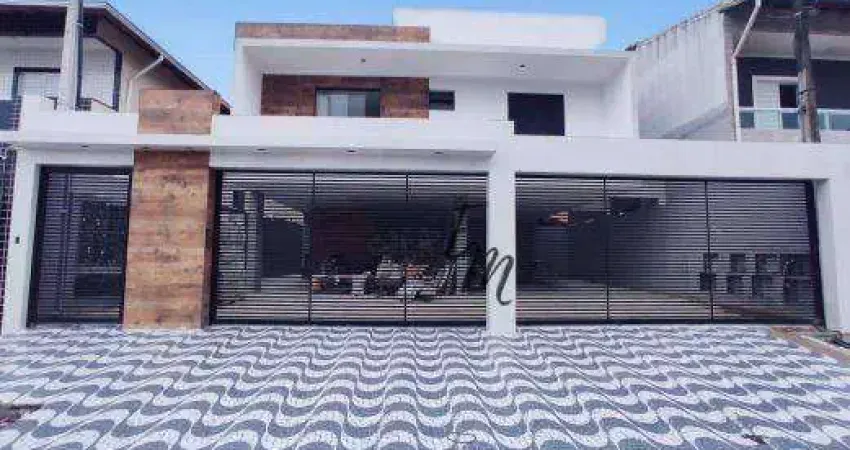 Sobrado com 2 dormitórios à venda, 64 m² por R$ 300.000,00 - Tude Bastos (Sítio do Campo) - Praia Grande/SP
